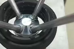 汽車(chē)空調(diào)鋁分配器焊接機(jī)案例視頻